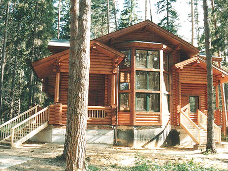 Пример деревянного дома